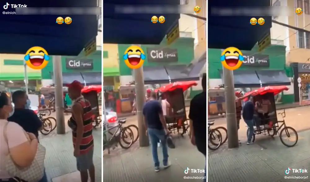 La grabación ha logrado al menos 1 millón de visualizaciones en la popular red social china. Foto: composición LR/captura de TikTok/@elnicheborja1