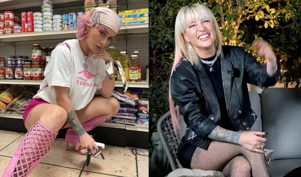 Leslie Shaw revela que cantó en casinos por casi 4 años. Foto: composición LR/captura de Youtube/Soy Jackie Ford/Instagram/@leslieshaw