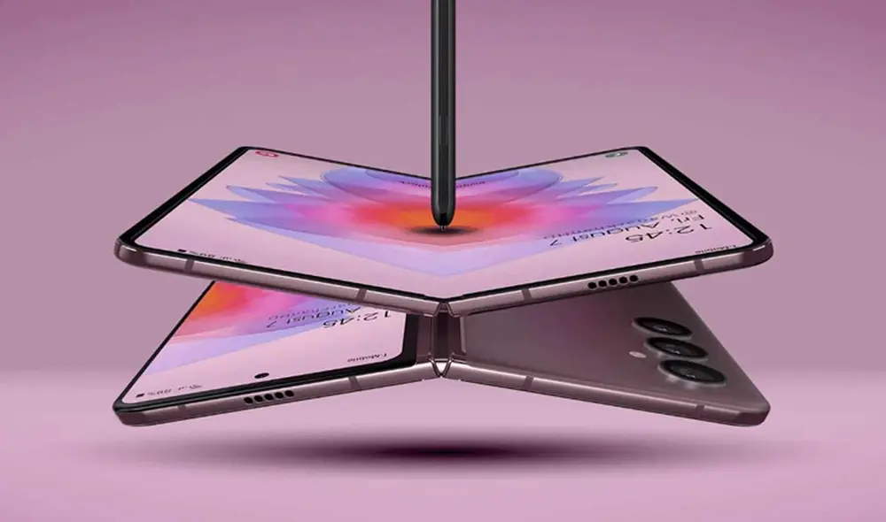 El Samsung Galaxy Z Fold 4 tendrá un S-Pen incorporado. Foto: GSMArena