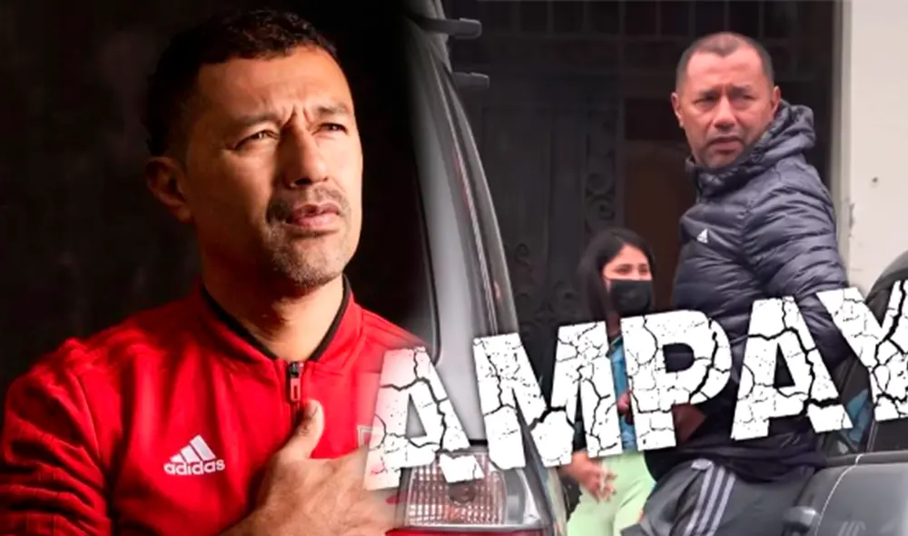 ¿Nuevamente en las andanzas? Roberto 'Chorri' Palacios fue captado junto a joven en un hotel. Foto: composición/ difusión/captura ATV