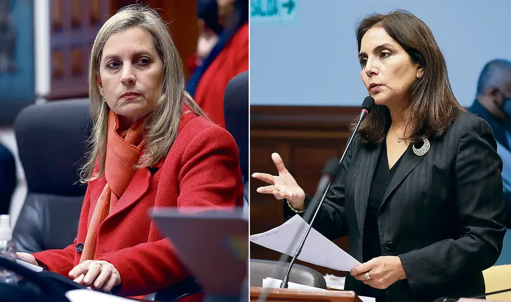 Insistencia. María Alva y Patricia Juárez hoy se juegan la última oportunidad para intentar aprobar el dictamen de reforma sobre la bicameralidad. Foto: composición/ difusión Insistencia. María Alva y Patricia Juárez hoy se juegan la última oportunidad para intentar aprobar el dictamen de reforma sobre la bicameralidad. Foto: composición/ difusión