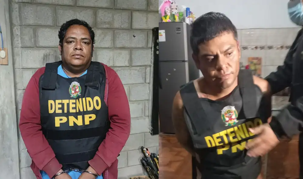 Delincuentes ya fueron detenidos y serán procesados. Foto: PNP
