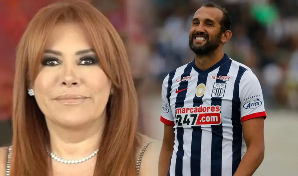 Magaly Medina llena de halagos a Hernán Barcos. Foto: composición/LR Magaly Medina llena de halagos a Hernán Barcos. Foto: composición/LR