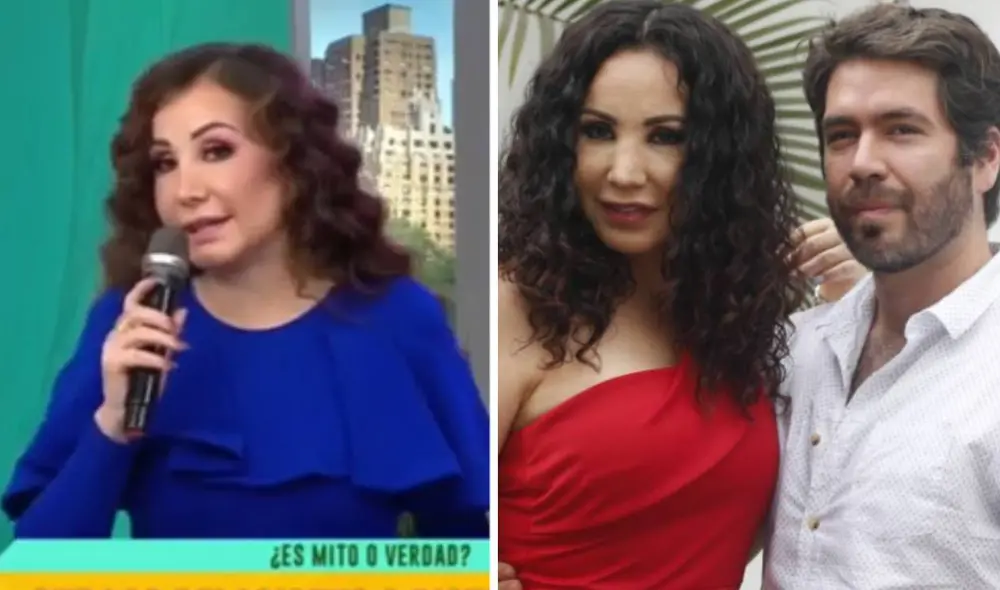 Janet Barboza habló sobre su relación con Miguel Bayona. Foto: captura de América TV/GLR