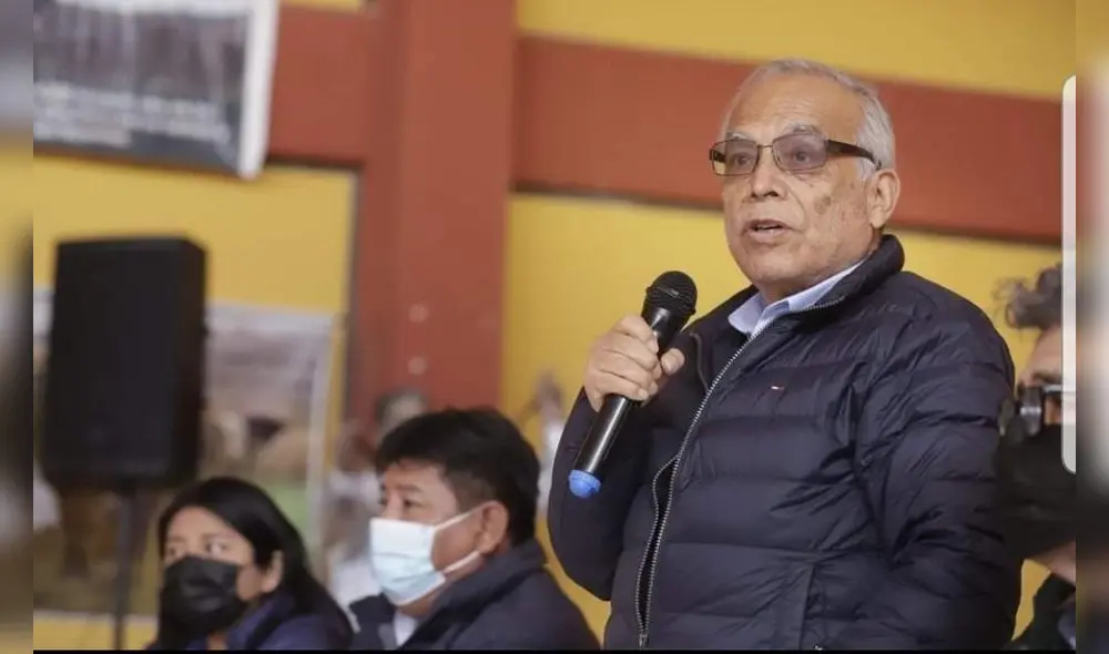 Aníbal Torres, junto a ministros, llegó al distrito de Camilaca. Foto: PCM Aníbal Torres, junto a ministros, llegó al distrito de Camilaca. Foto: PCM