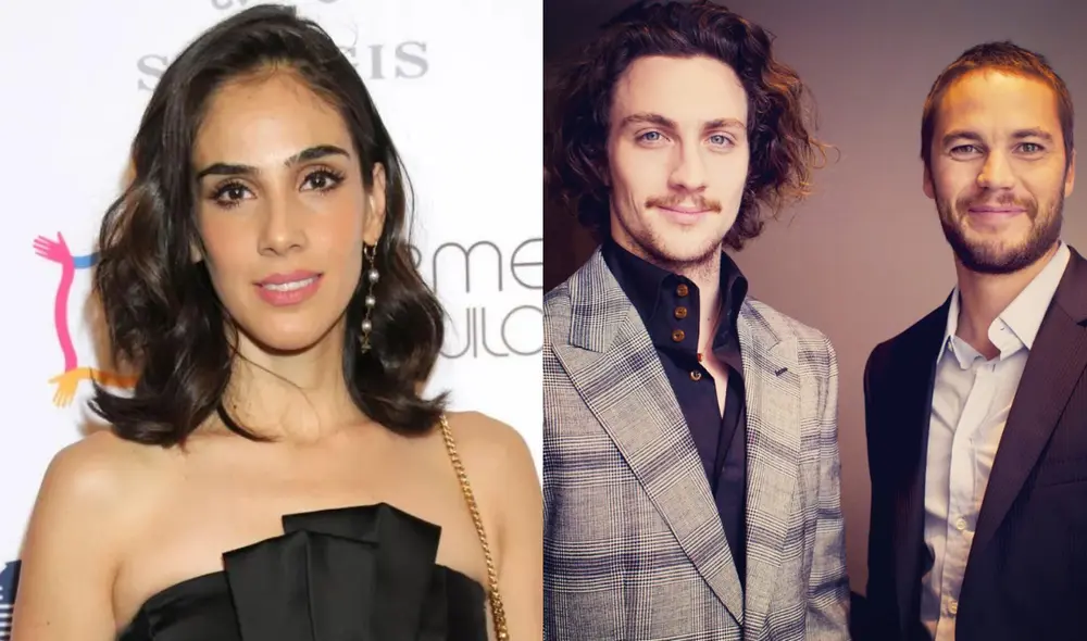 "Dos adolescentes soberbios famosos" fueron los calificativos que usó la actriz Sandra Echeverría para hablar de Aaron Taylor Johnson y Taylor Kitsch. Foto: composición/ La Opinión/ YourdailyKitsch/ Twitter