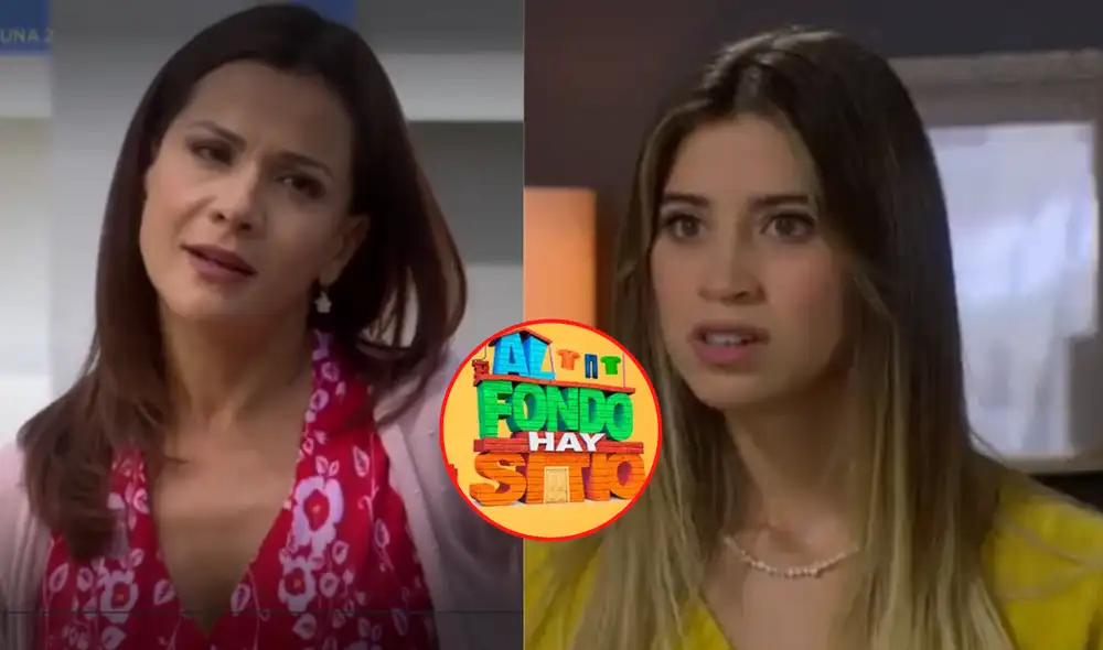 'Charito' encara a Alessia en "Al fondo hay sitio" por como trató a su hijo 'Jaimito'. Foto: Composición LR / Capturas de América TV 'Charito' encara a Alessia en "Al fondo hay sitio" por como trató a su hijo 'Jaimito'. Foto: Composición LR / Capturas de América TV