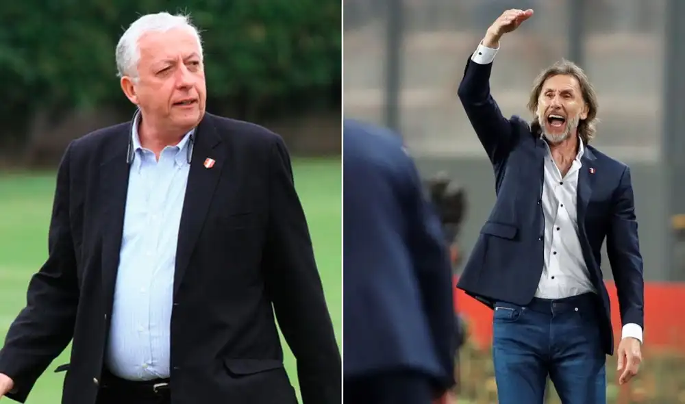 Antonio Garcia Pye y Ricardo Gareca trabajaron juntos en la FPF. Foto: Composición LE/FPF/ Antonio Garcia Pye y Ricardo Gareca trabajaron juntos en la FPF. Foto: Composición LE/FPF/