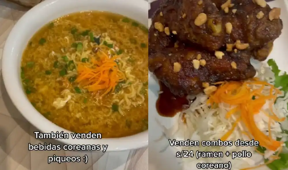 Los diversos platillos del local han dejado encantados a varios comensales. Foto: composición LR/captura de TikTok/@angiemuji Los diversos platillos del local han dejado encantados a varios comensales. Foto: composición LR/captura de TikTok/@angiemuji