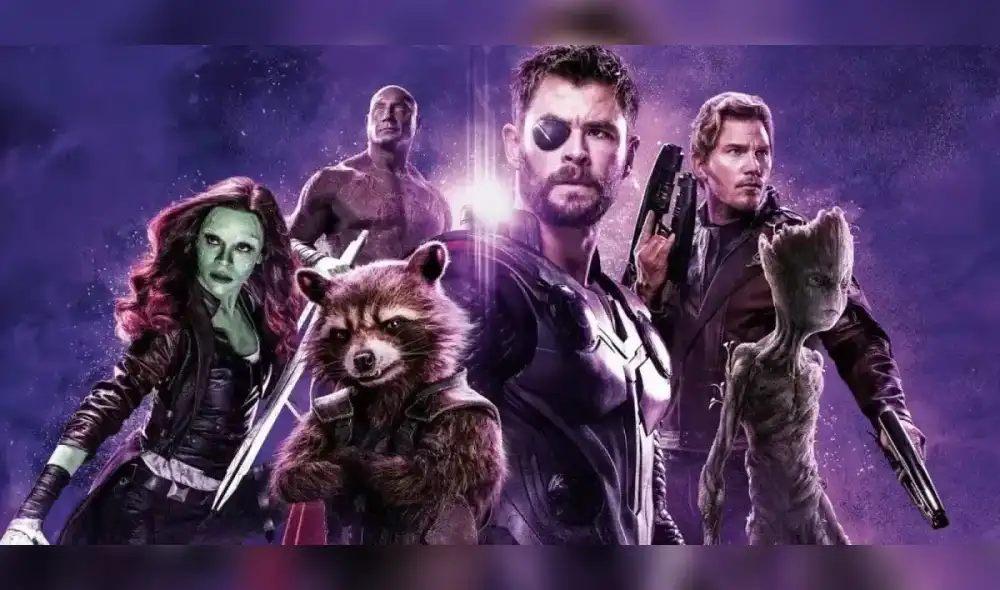La primera película de "Los guardianes de la galaxia" llegó a los cines en 2014. Foto: Marvel Studioa La primera película de "Los guardianes de la galaxia" llegó a los cines en 2014. Foto: Marvel Studioa