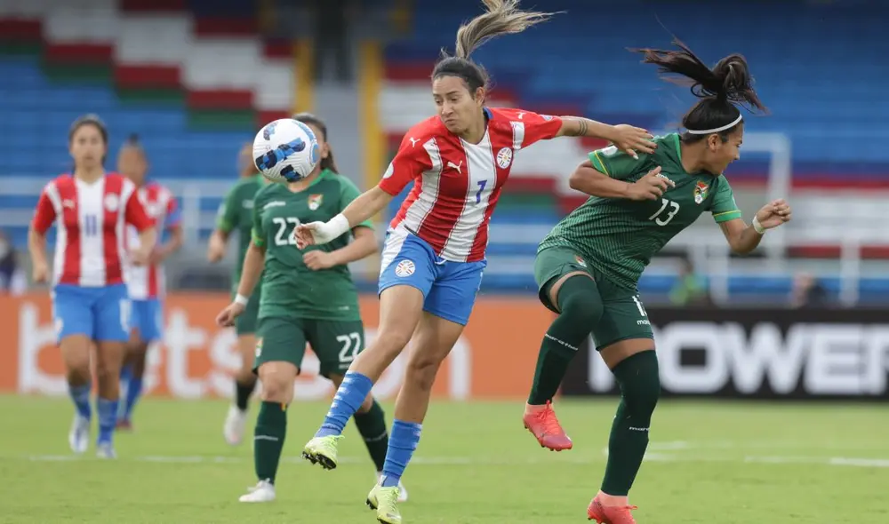 Paraguay y Bolivia juegan en el Estadio Pascual Guerrero. Foto: Copa América/Twitter. Paraguay y Bolivia juegan en el Estadio Pascual Guerrero. Foto: Copa América/Twitter.