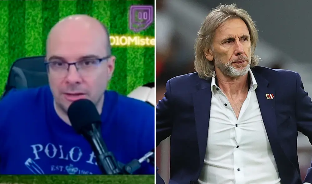Ricardo Gareca llevó a la selección peruana al Mundial tras 36 años de ausencia. Foto: composición LR/captura de YouTube/MisterChip/AFP