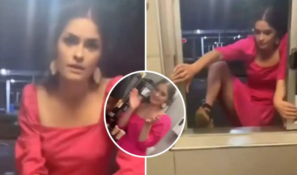 Una vez en la cocina, nadie dentro del restaurante intentó detener a la mujer. Foto: composición LR / TikTok: @greergreer