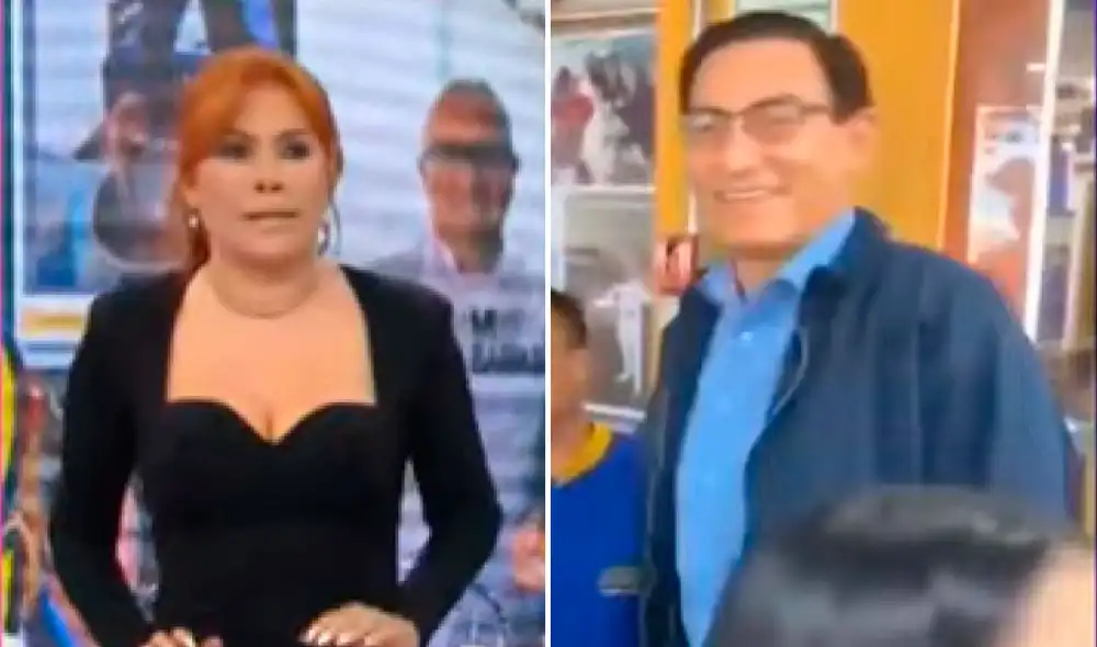 Magaly Medina criticó a Martín Vizcarra por presuntamente haber iniciado campaña política. Foto: composición LR/captura de ATV