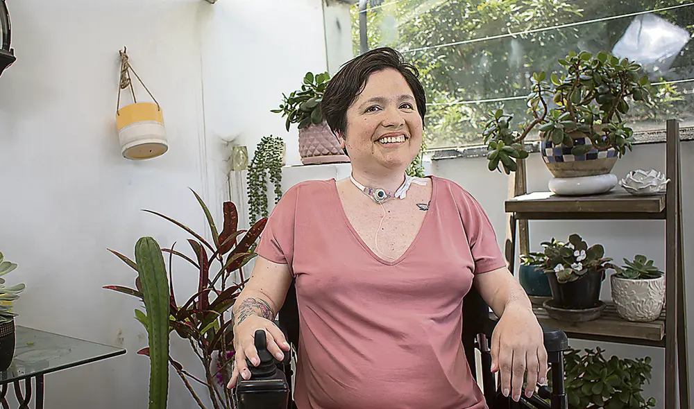 Luchadora. Ana Estrada logró que se reconozca su derecho a elegir y decidir con libertad. Foto: Antonio Melgarejo