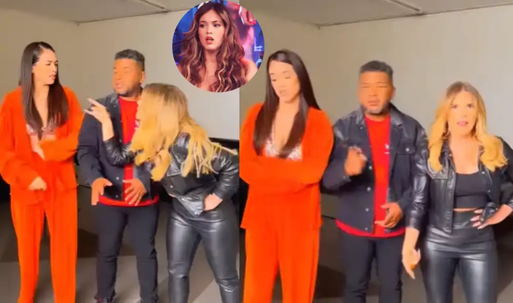 Jazmín Pinedo y Johanna San Miguel casi se van a golpes en la discusión que tuvieron en 2014. Foto: Captura de Instagram/ Jazmín Pinedo