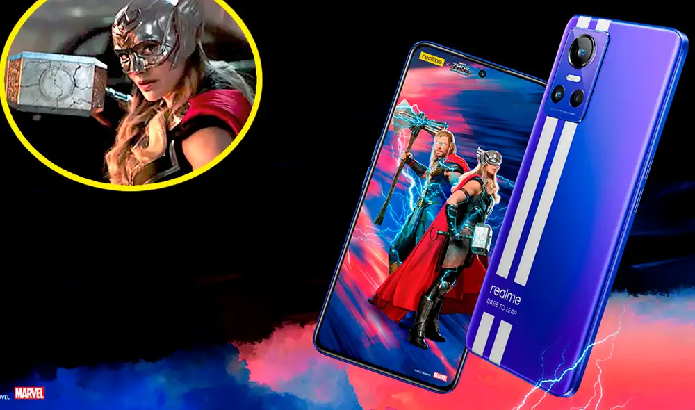 El teléfono tiene una carga ultra rápida de 150 W. Foto: Realme