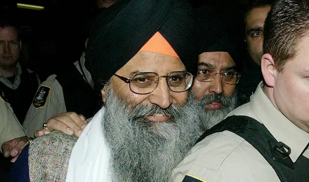 Ripudaman Singh Malik fue acusado de colocar una bomba en el vuelo 182 de Air India. Foto: The Globe and Mail