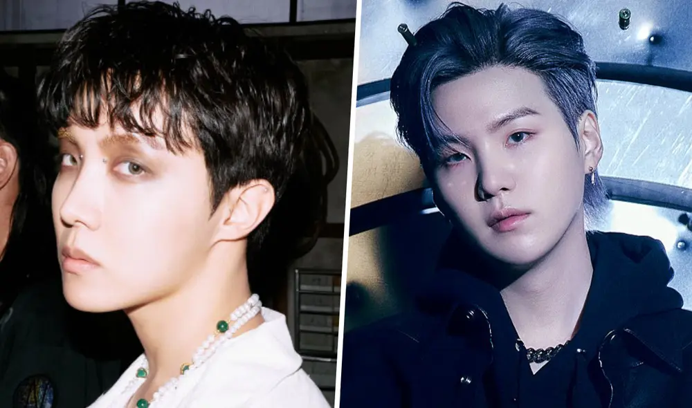 Suga fue el único miembro de BTS que no asisitió a la fiesta de J-Hope. Foto: composición LR/Hybe Suga fue el único miembro de BTS que no asisitió a la fiesta de J-Hope. Foto: composición LR/Hybe