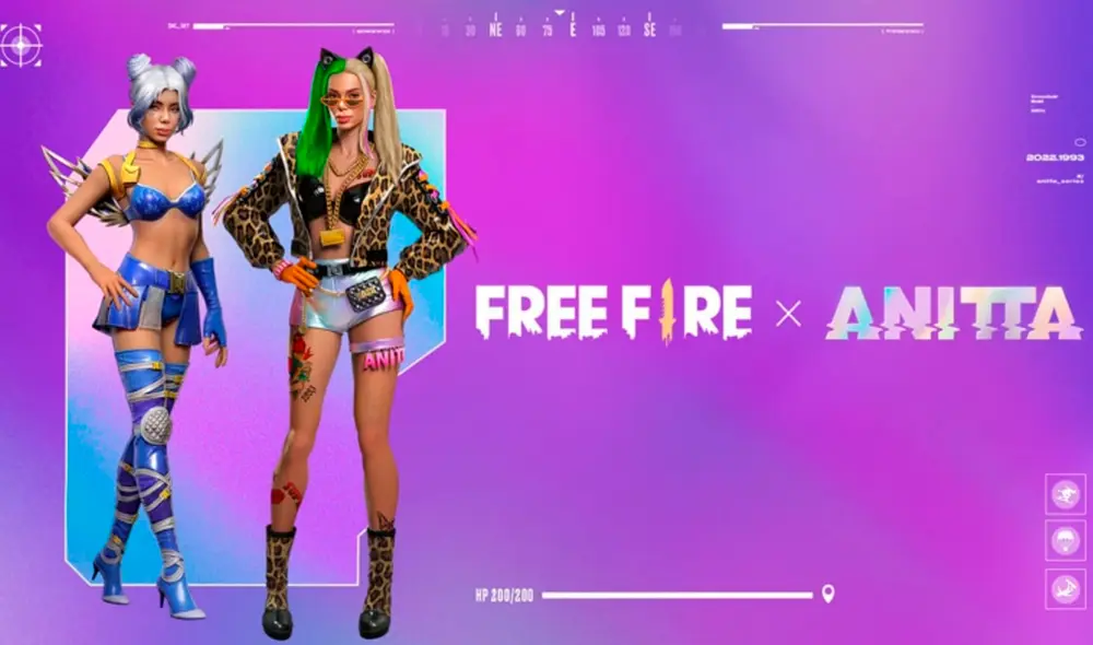 Tienes hasta el 31 de julio para obtener todas las recompensas temáticas de Anitta en Free Fire. Foto: Free Fire Tienes hasta el 31 de julio para obtener todas las recompensas temáticas de Anitta en Free Fire. Foto: Free Fire