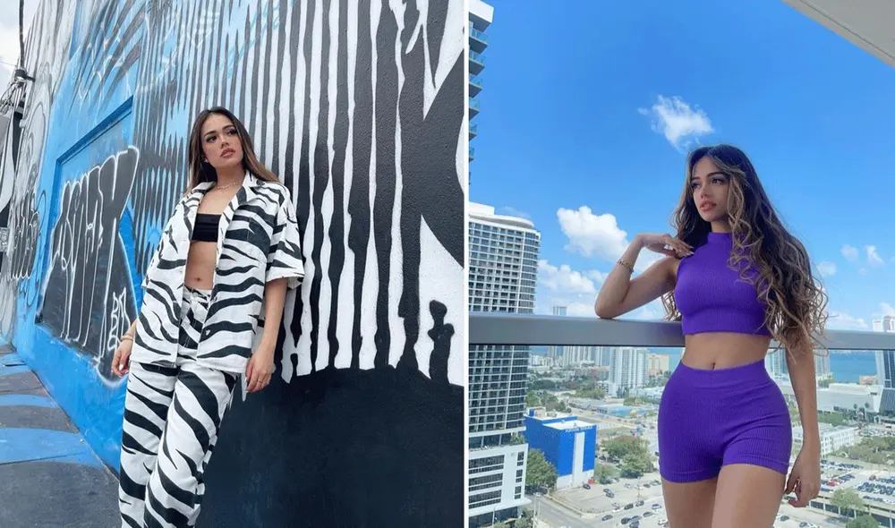 Mayra Goñi y su nueva faceta en Estados Unidos. Foto: composición LR/ Instagram/ @mayragoni