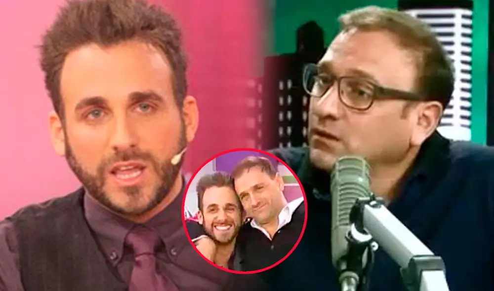 Rodrigo González y su hermano Martín se enfrentaron en más de una ocasión en televisión tras el fallecimiento de su padre. Foto: captura Capital/Latina