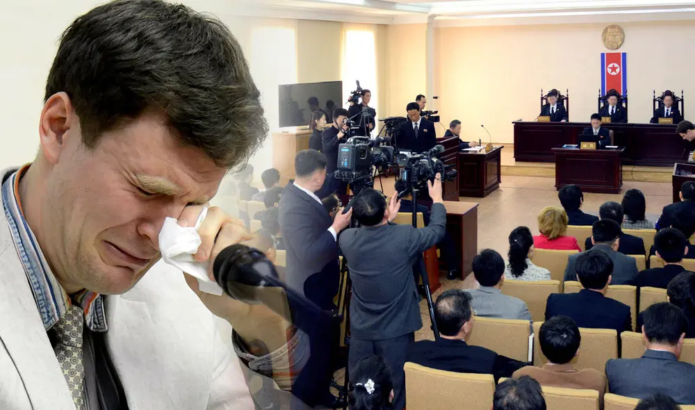 Otto Warmbier partió a Asia para estudiar en Hong Kong, cuando decidió hacer una escala en Corea del Norte. Foto: composición Fabrizio Oviedo / AFP Otto Warmbier partió a Asia para estudiar en Hong Kong, cuando decidió hacer una escala en Corea del Norte. Foto: composición Fabrizio Oviedo / AFP