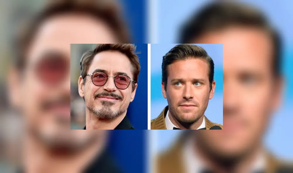 Robert Downey Jr. alojó en su casa a Armie Hammer. Foto: Page Six