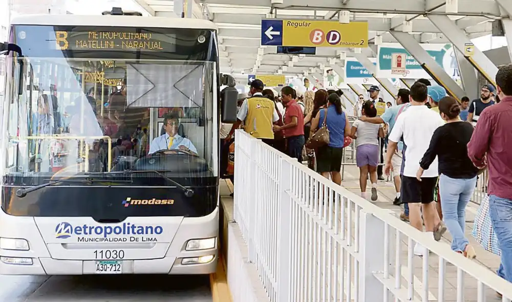 Servicio. El Metropolitano sigue en etapa de “preoperación” a pesar del tiempo transcurrido. Foto: difusión Servicio. El Metropolitano sigue en etapa de “preoperación” a pesar del tiempo transcurrido. Foto: difusión