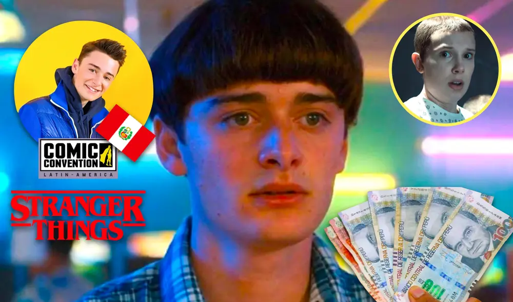 Noah Schnapp interpreta a Will Byers en "Stranger things". Foto: composición LR/Netflix/Comic Convention Latin America Noah Schnapp interpreta a Will Byers en "Stranger things". Foto: composición LR/Netflix/Comic Convention Latin America