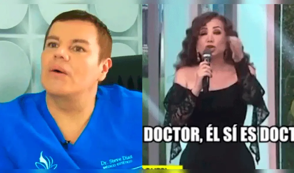 Janet Barboza criticó el trabajo del doctor Steve Díaz. Foto: composición América TV/ATV Janet Barboza criticó el trabajo del doctor Steve Díaz. Foto: composición América TV/ATV