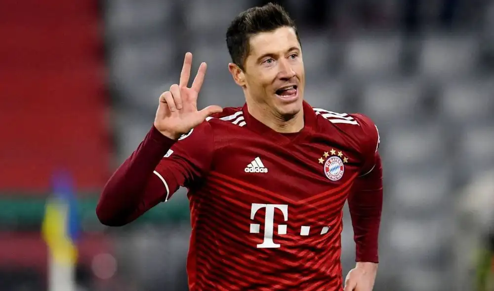 Es oficial. Robert Lewandowski es fichado por el Barcelona. Foto: AFP
