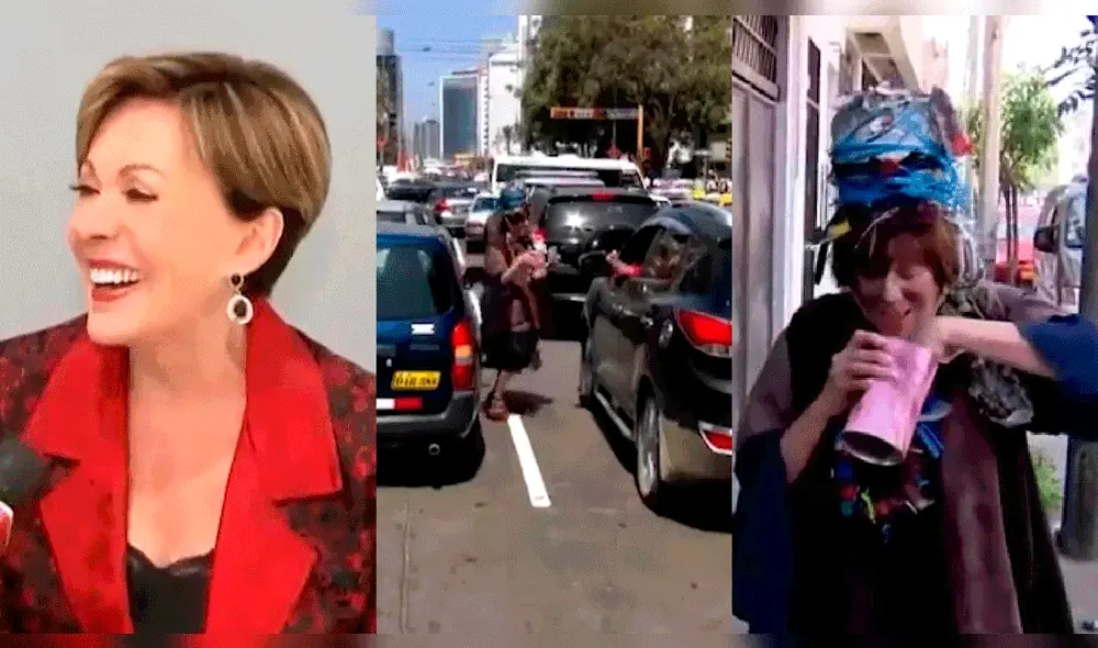 Ivonne Frayssinet se divirtió grabando diversas escenas para "Al fondo hay sitio". Foto: composición América TV Ivonne Frayssinet se divirtió grabando diversas escenas para "Al fondo hay sitio". Foto: composición América TV