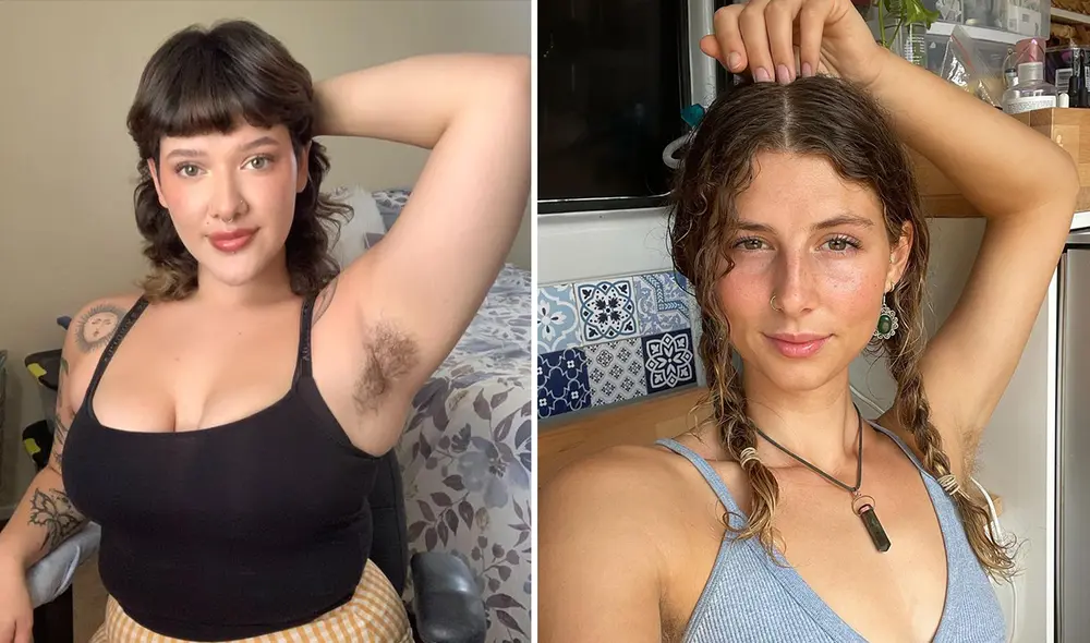 Para estas mujeres pioneras, tener vello corporal es algo que se debe celebrar y lucir, no ocultar. Foto: composición LR/@cherrythemistress.0/@aimeeinghigher/Instagram