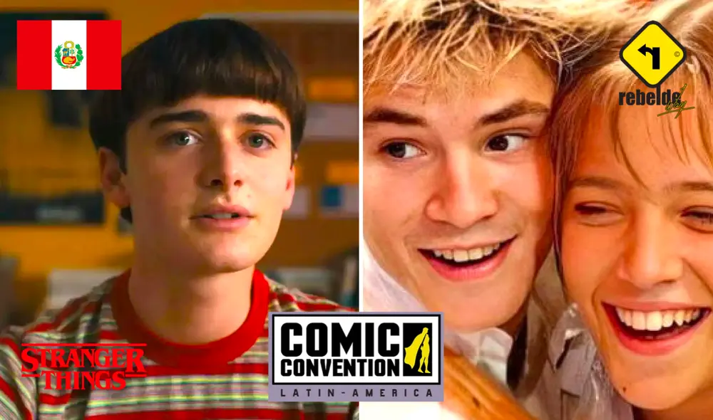 Noah Schnapp interpreta a Will Byers en "Stranger things". En tanto, Felipe Colombo protagonizó uno de los romances más queridos de la TV en los años 2000, junto a Luisana Lopilato. Foto: composición LR/Netflix/IMDB