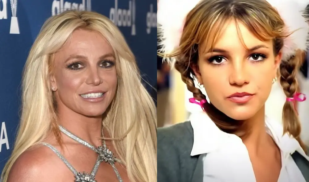 Britney Spears sorprendió a sus seguidores al mostrar una versión a cappella de su hit “… Baby one more time” en TikTok. Foto: composición/difusión/Britney Spears/YouTube