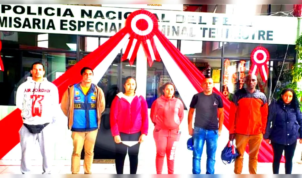 Las personas extranjeras intervenidas eran de nacionalidad venezolana, colombiana y ecuatoriana. Foto: Cortesía de Radio Uno