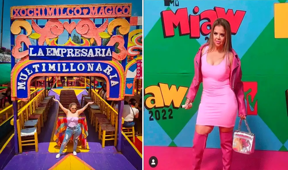 Su popularidad traspasó las fronteras ecuatorianas y fue invitada especial para el público mexicano. Foto: composición LR/captura de Instagram/@luzmariayoutuber