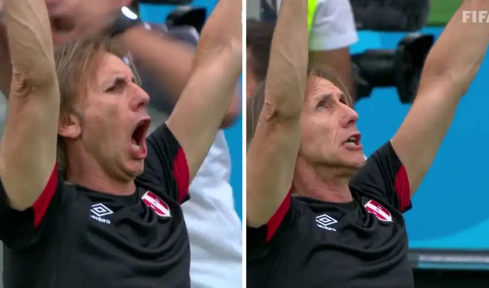 Ricardo Gareca en el Mundial Rusia 2018. Captura Copa Mundial FIFA Ricardo Gareca en el Mundial Rusia 2018. Captura Copa Mundial FIFA