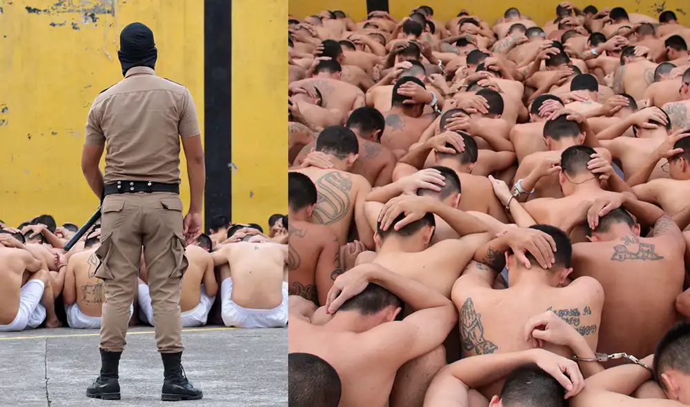 Durante el estado de excepción, se han incautado 1.038 armas, más de 44.000 porciones de droga y más de 1,5 millones de dólares. Foto: composición LR / AFP Durante el estado de excepción, se han incautado 1.038 armas, más de 44.000 porciones de droga y más de 1,5 millones de dólares. Foto: composición LR / AFP