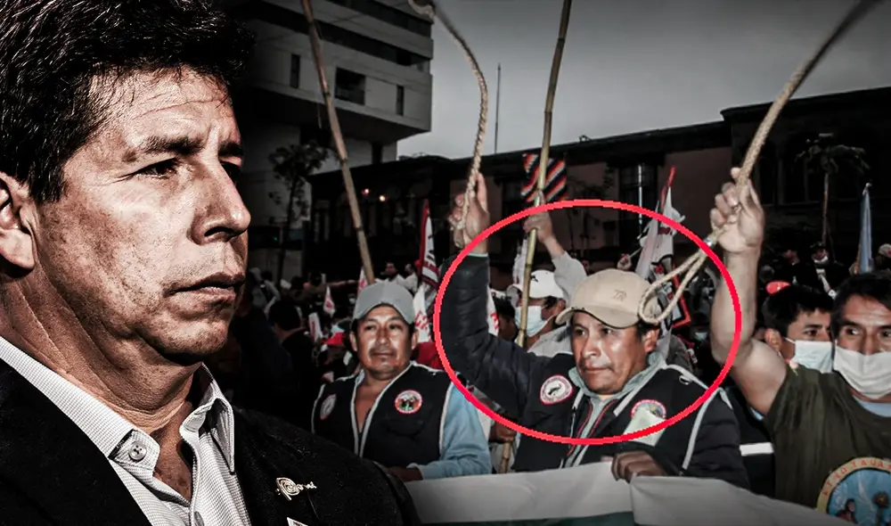 El presidente Pedro Castillo cuestionó la actitud de los ronderos por el secuestro de los periodistas de "Cuarto poder". Foto: composición Jazmin Ceras/ La República