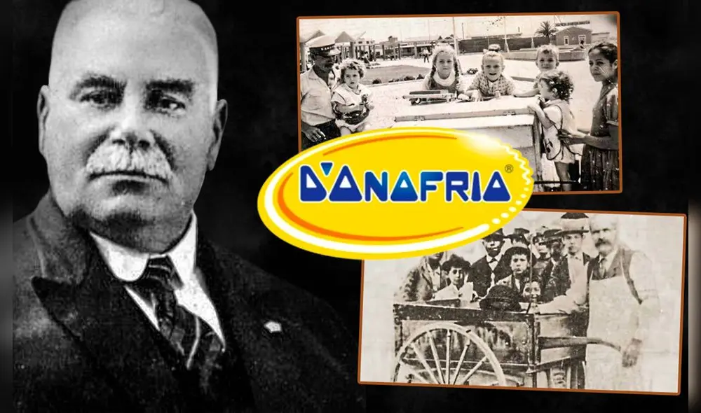 El negocio de helados inició en 1897, con la llegada de Pedro D'Onofrio a Lima. Foto: composición Jazmín Ceras/Captura de YouTube/YAPAK/D'Onofrio