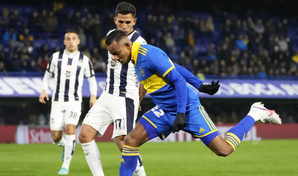 Boca Juniors y Talleres juegan en La Bombonera. Foto: Boca Juniors/Twitter. Boca Juniors y Talleres juegan en La Bombonera. Foto: Boca Juniors/Twitter.