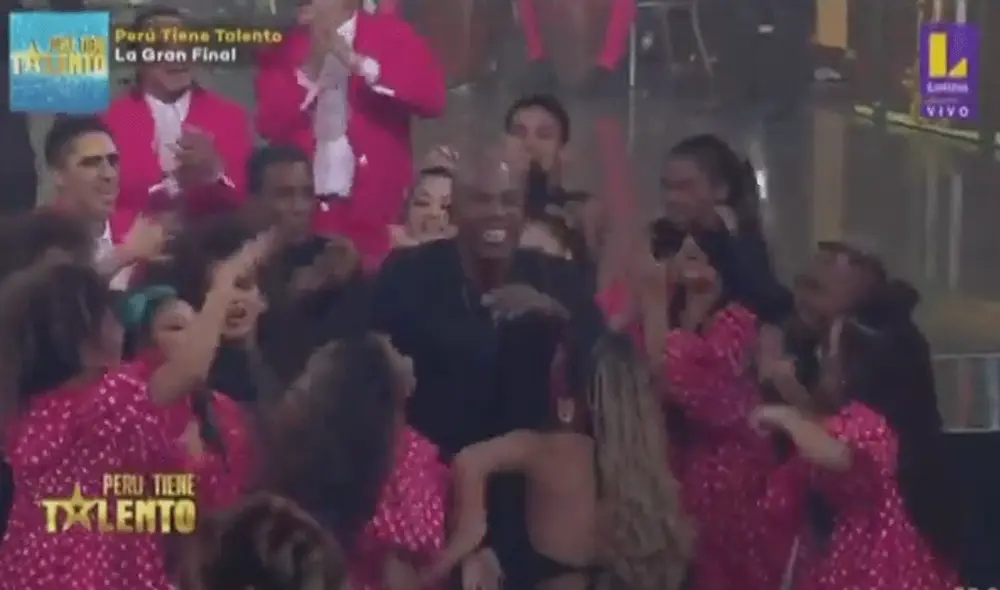 'Cuto' Guadalupe baila festejo en "Perú tiene talento". Foto: captura de Latina