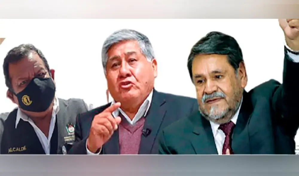 En apuros. Cornejo, Mayta y Gamero arrastran deudas con la Sunat por años.