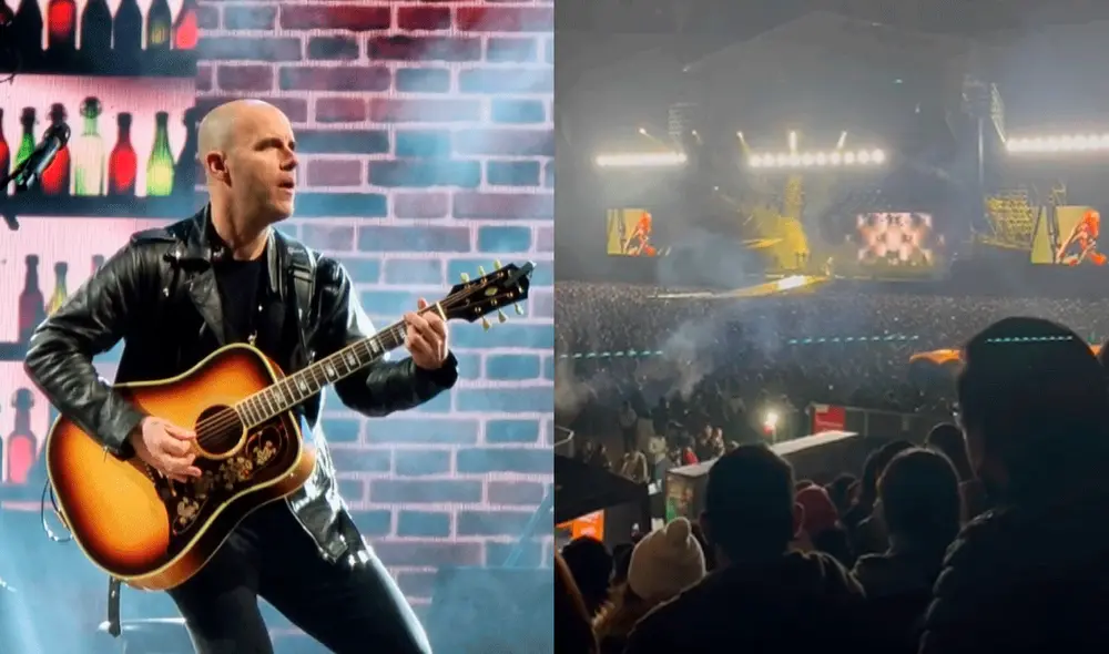 Gian Marco Zignago preocupó a sus seguidores al detener su concierto. Foto: composición Gianella Aguirre/URPI-LR/Twitter Gian Marco Zignago preocupó a sus seguidores al detener su concierto. Foto: composición Gianella Aguirre/URPI-LR/Twitter