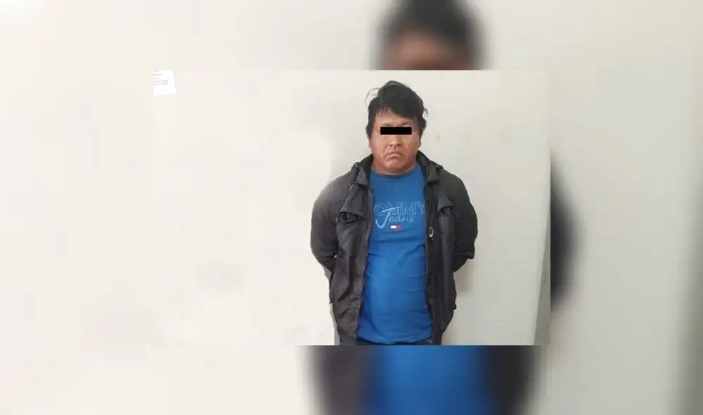 César Quispe fue atrapado en una trimoto, en el pueblo de Roma. Foto: PNP