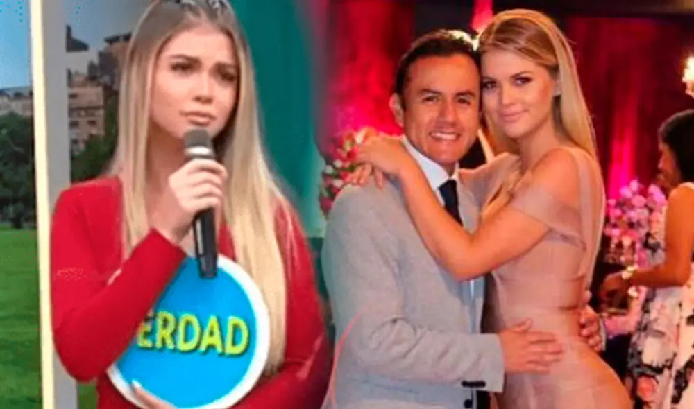 "Esperé cuatro años y me aburrí", dijo Brunella Horna, en aquel tiempo, sobre la posibilidad de casarse con Richard Acuña. Foto: captura/América TV/Instagram "Esperé cuatro años y me aburrí", dijo Brunella Horna, en aquel tiempo, sobre la posibilidad de casarse con Richard Acuña. Foto: captura/América TV/Instagram