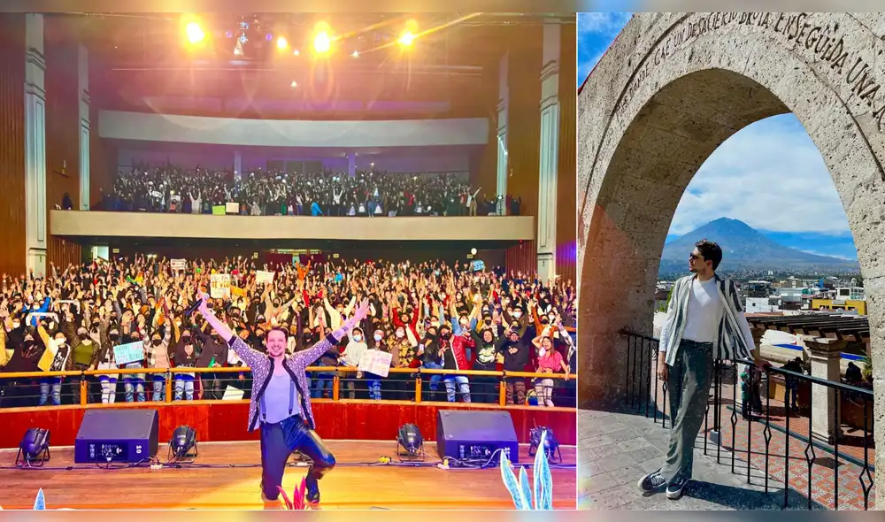 Lasso, durante su visita a la Ciudad Blanca. Foto: Facebook/ Lasso