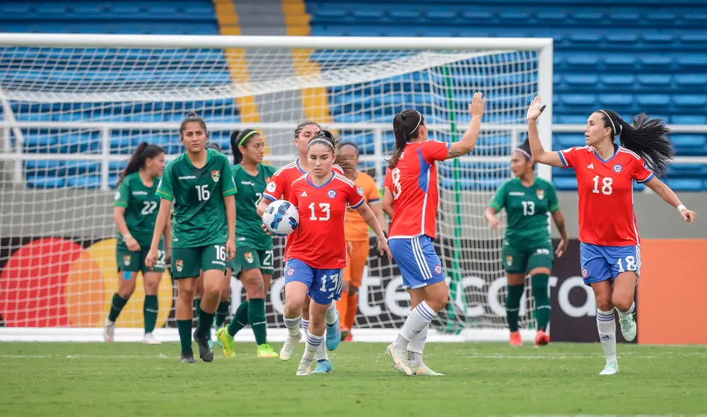 Chile se fue al descanso con el 3-0 a su favor contra Bolivia. Foto: Copa América Chile se fue al descanso con el 3-0 a su favor contra Bolivia. Foto: Copa América
